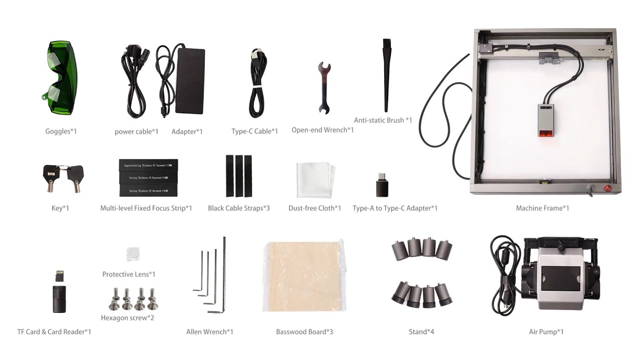 How to | Creality Falcon 2 ( 22W ) Unboxing and Installation Guide