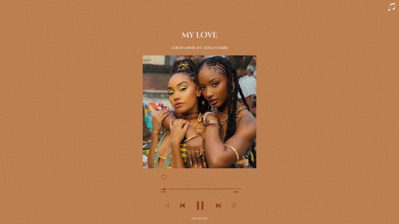 leigh-anne (ft. ayra starr) - my love (slowed + reverb)
