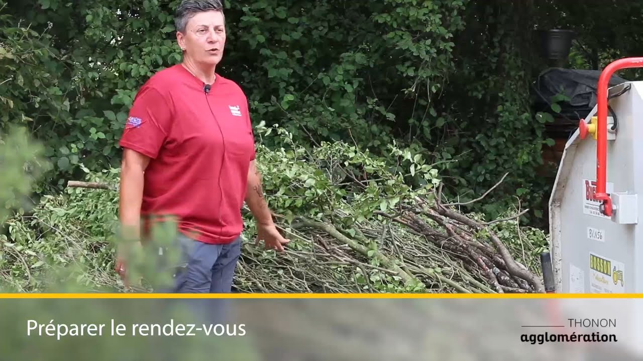 Broyage à domicile des végétaux