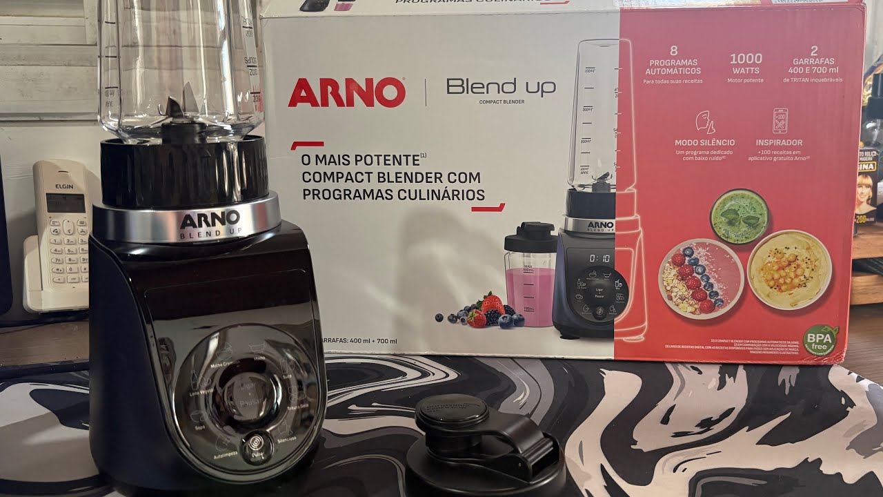NOVO LANÇAMENTO:ARNO BLEND UP!!!! PRIMEIRO VIDEO COMPLETO!!!
