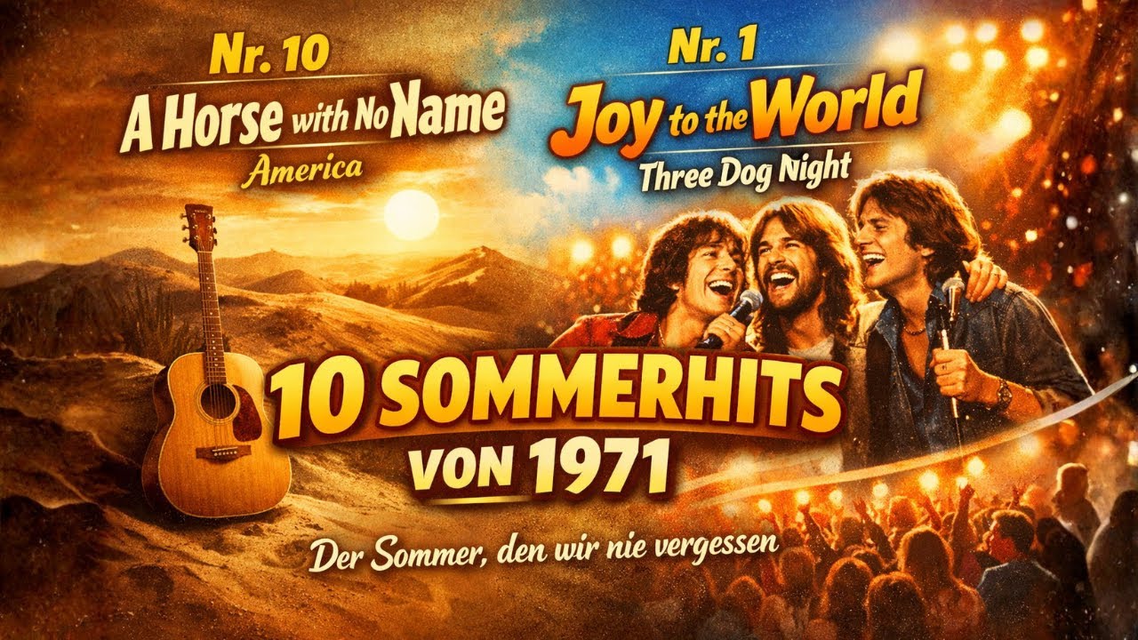 Erinnerst du dich an diese 10 Sommerhits von 1971?