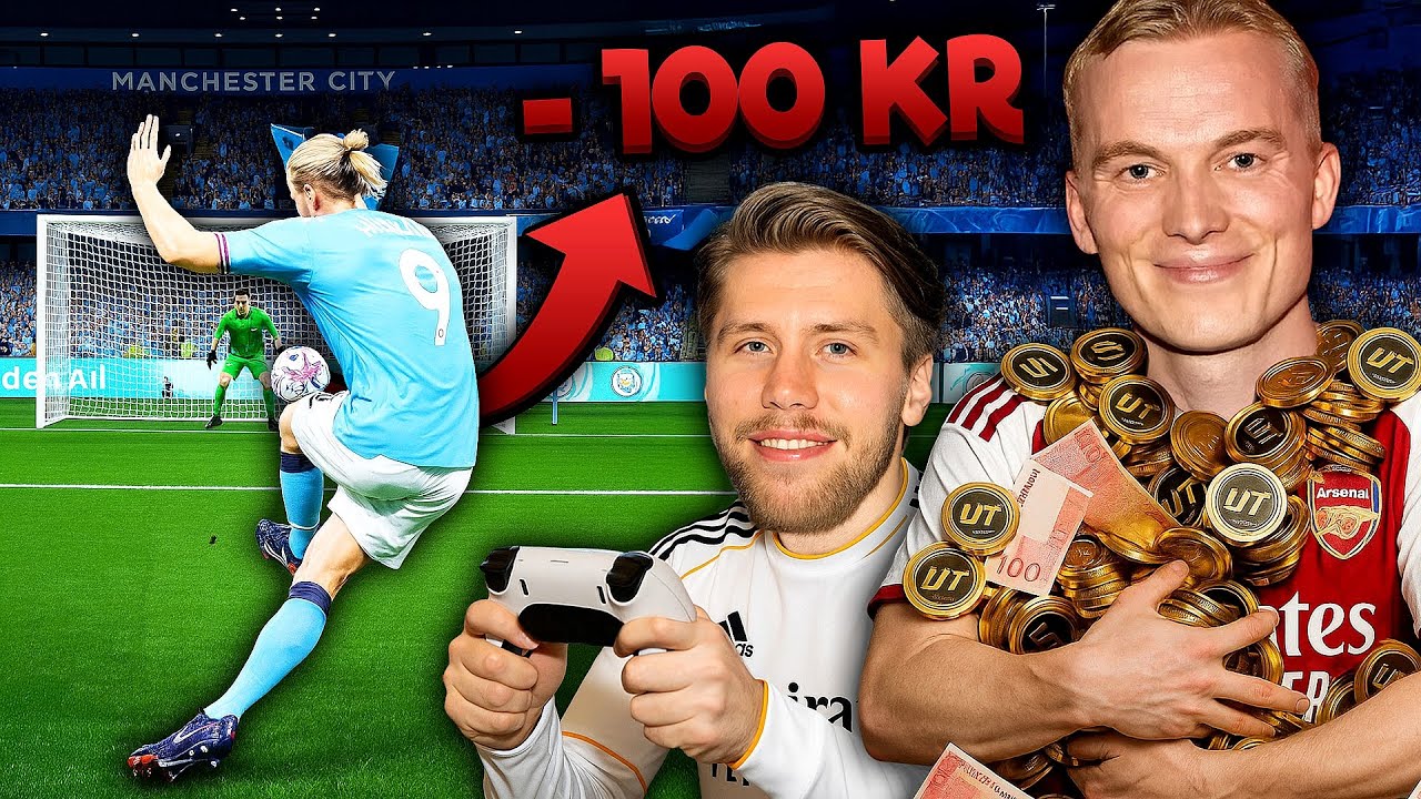 1 Mål = 100 Kroner til Kasper Kvello