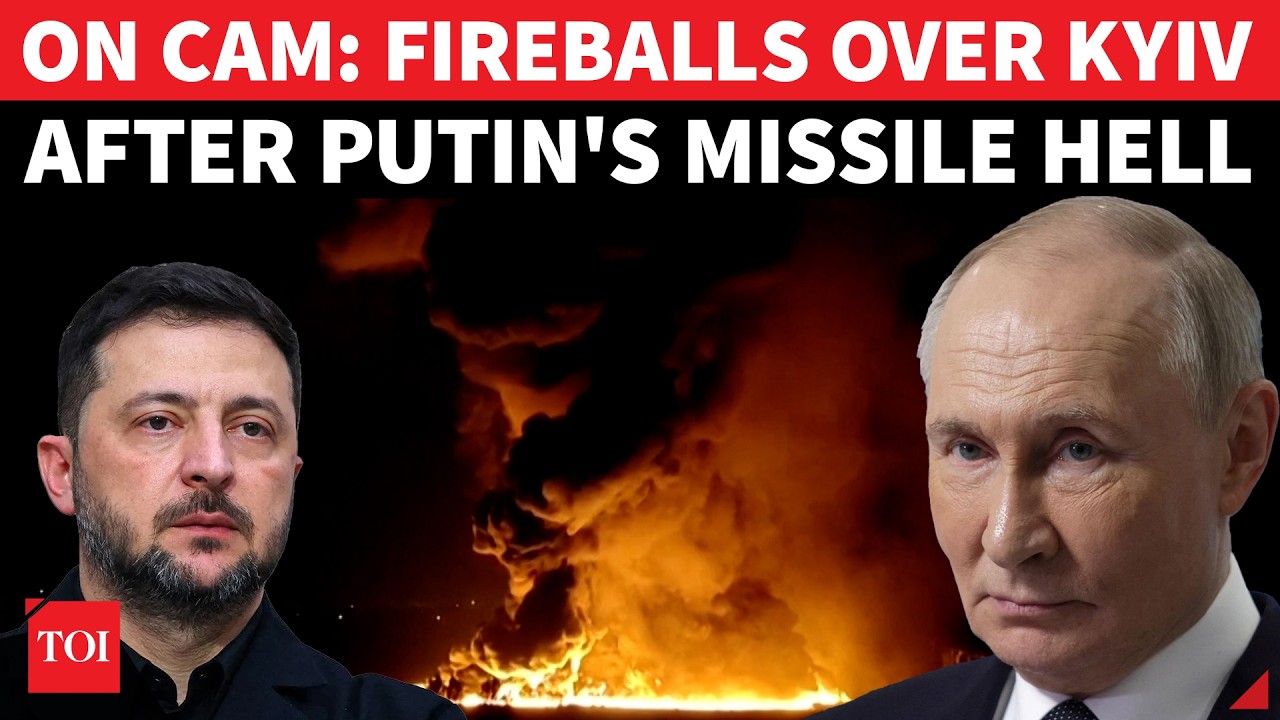 Putin Unleashes BIGGEST BARRAGE Yet: 400 Ballistic & Iskandar Missiles, 115+ Drones HAMMER Kyiv