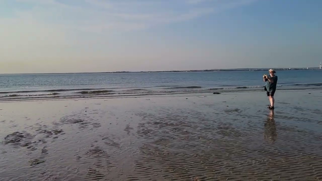 Isle of Wight- extreme low tide
