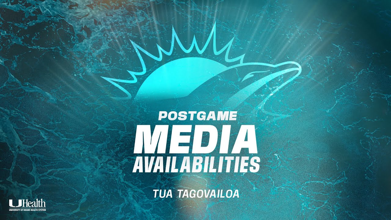 QB Tua Tagovailoa meets with the media after #MIAvsCLE | Miami Dolphins