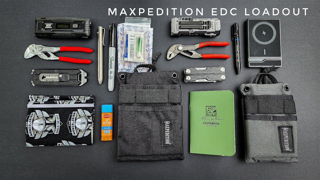 Maxpedition Platy Pocket Organizer – Full EDC Loadout & Review | 4K