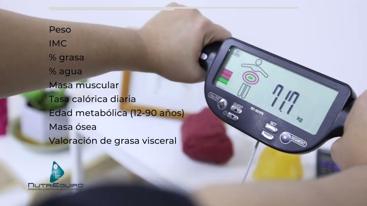 Tutorial Básculas Tanita FitScan