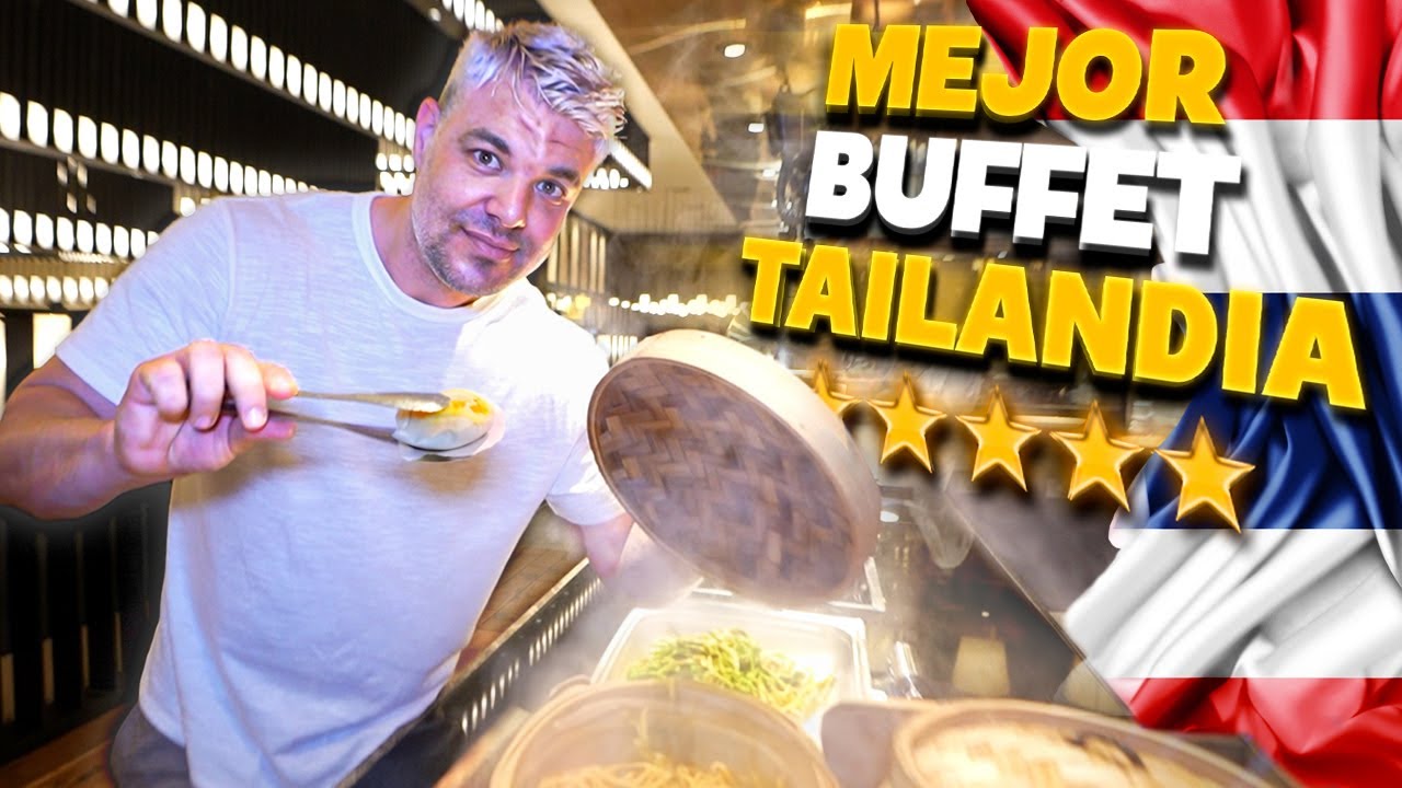 EL MEJOR BUFFET de TAILANDIA CUESTA 29 EUROS Y ES UNA LOCURA! 🤤🍜 *El mejor buffet de mi vida* 🇹🇭