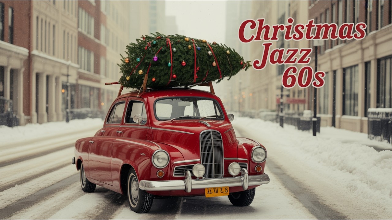 3 Hours Christmas Jazz 60s – Cozy Vintage Holiday Ambience for Study, Work & Relax