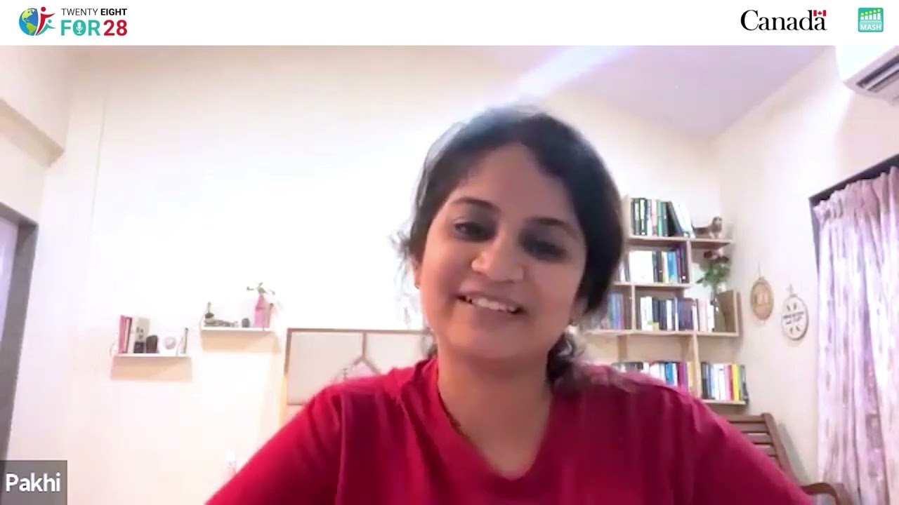#28for28 Changemaker, Dwishojoyee, In Conversation with #28for28 Mentor, Pakhi