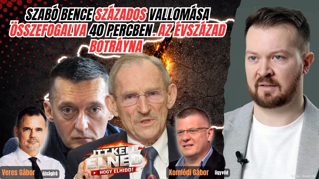 Amiről Szab&oacute; Bence besz&eacute;lt: A 1,5 &oacute;r&aacute;s interj&uacute; &ouml;sszefoglal&oacute;ja k&ouml;z&eacute;rthetően.