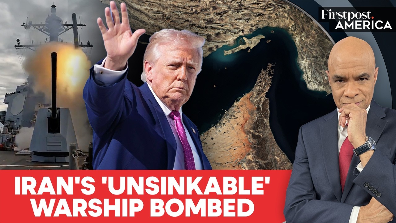 US Strikes Iran's 'Unsinkable Aircraft Carrier' | Iran Targets US Fifth Fleet | Firstpost America