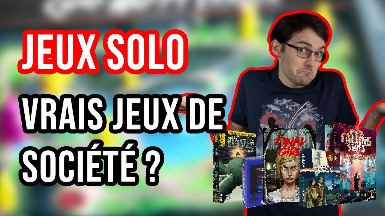 Les jeux SOLO sont-ils de VRAIS jeux de sociétés ? (Et mon top 5 des meilleurs)