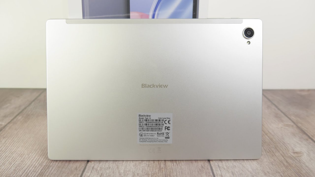 Blackview Tab 15 - повноцінний кватро-звук з 4 динаміками!