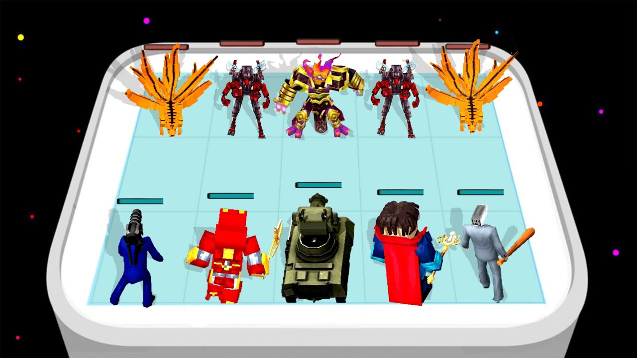 Merge Skibidi Toilet Run ✨ Toilet Horror Battle Gameplay Max Levels