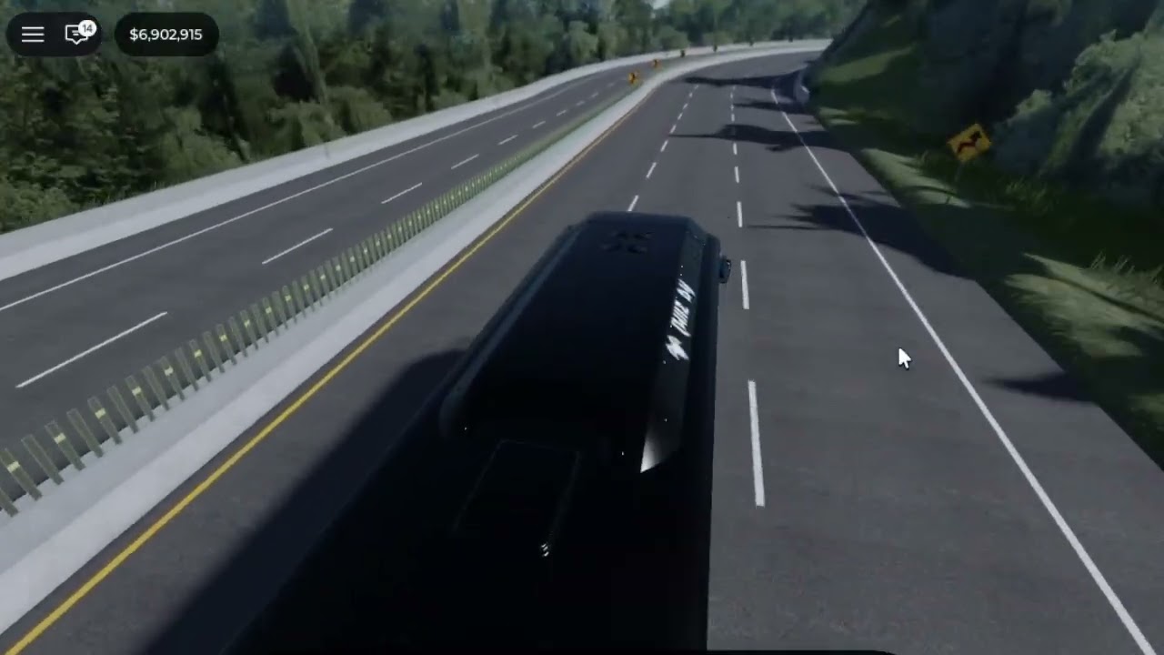 VIAJE ESPECIAL DE VALETIN Volvo 9800 4x2 2023 Euro 6 Estrella Roja Cuernavaca-Mexico Sur Roblox