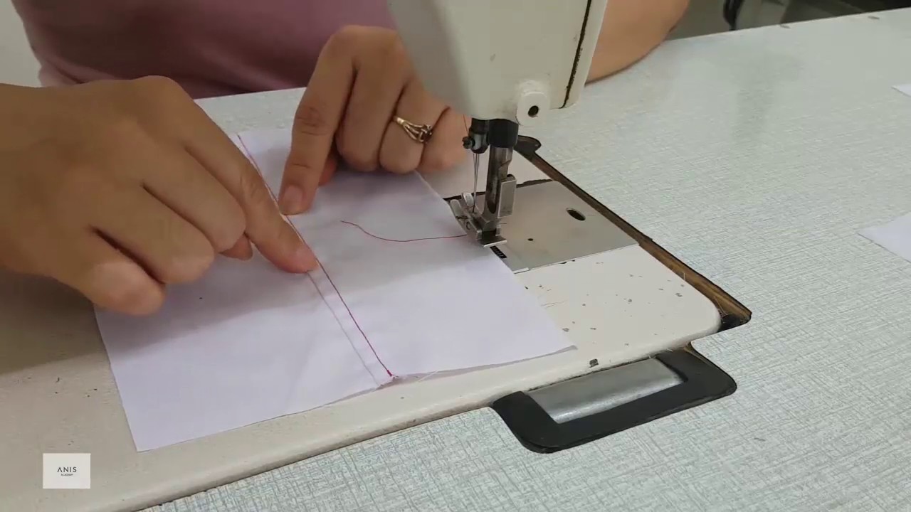 [Bài 3] - Hướng dẫn may các đường may cơ bản (phần 1) | Học may online | Học May Cơ Bản