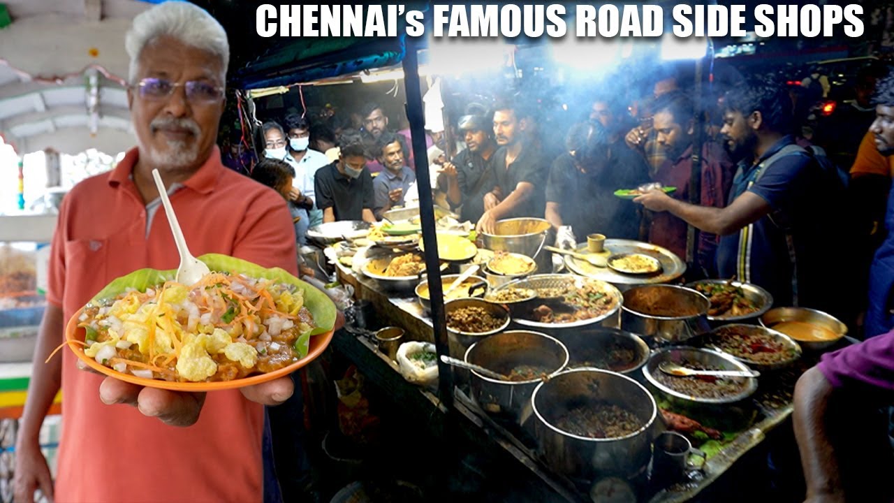Chennai's Famous தள்ளு வண்டி கடை Hunt! 😋 | Semma Taste 👌