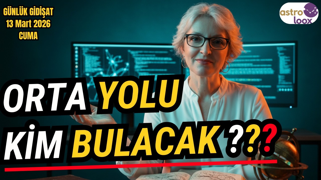 ORTA YOLU KİM BULACAK?? 13 Mart 2026 Cuma Günlük Astroloji Yorumu! #astroloji #gündem