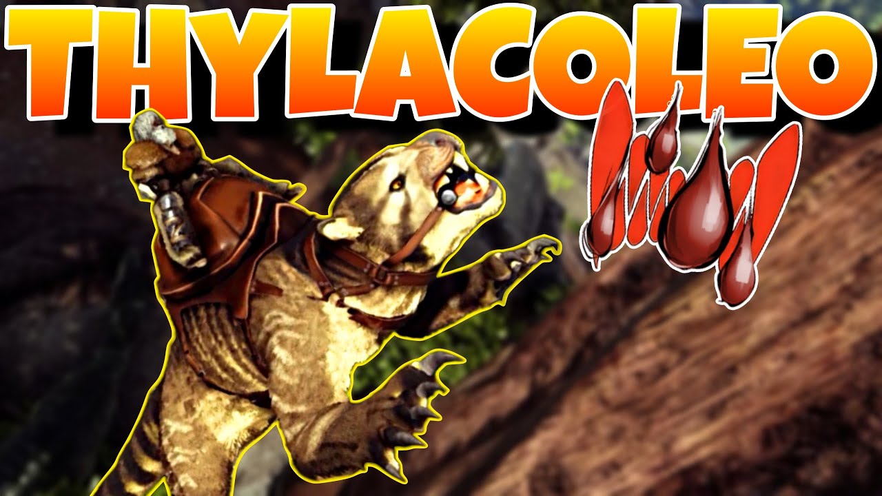 como domesticar THYLACOLEO NUEVO dino ARK Ultimate Mobile editions ARK MOBILE