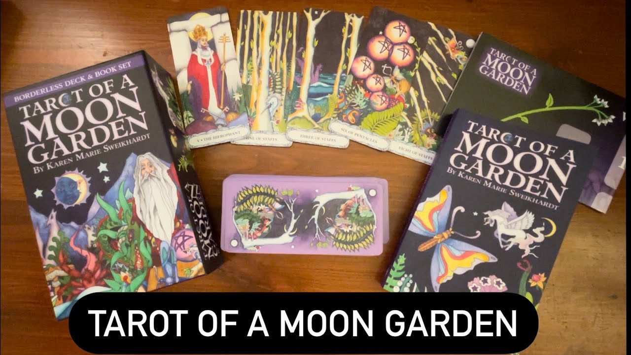 Tarot of a Moon Garden Borderless Edition |⭐️New Release⭐️| Full Flip Through