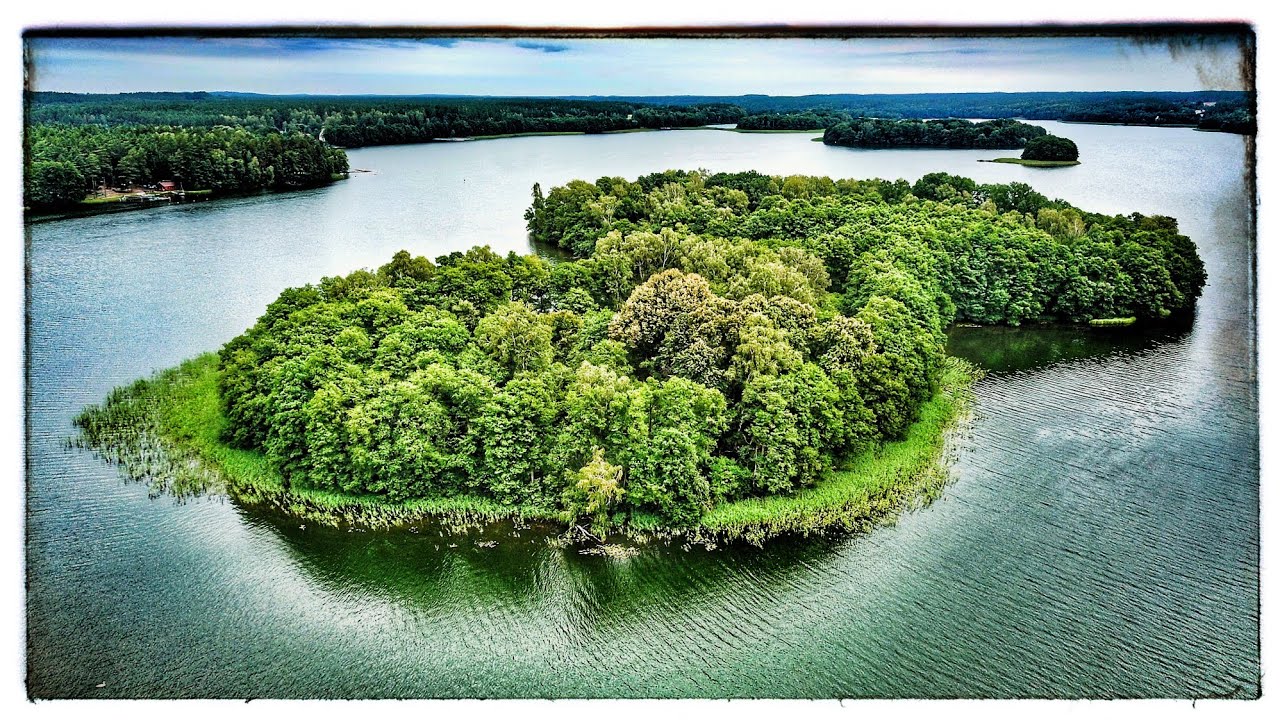 Kaszubskie jeziora / Jezioro Jasień & Jezioro Obrowo nagrane dronem
