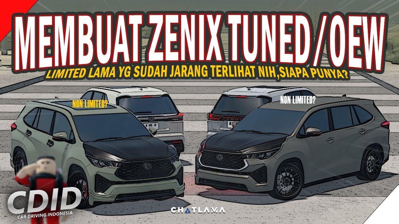 MEMBUAT DAN MODIFIKASI ZENIX 'TUNED/OEW' LIMITED LAMA YG SEMAKIN JARANG DIJALAN 🤟 | CDID UPDATE V2.0