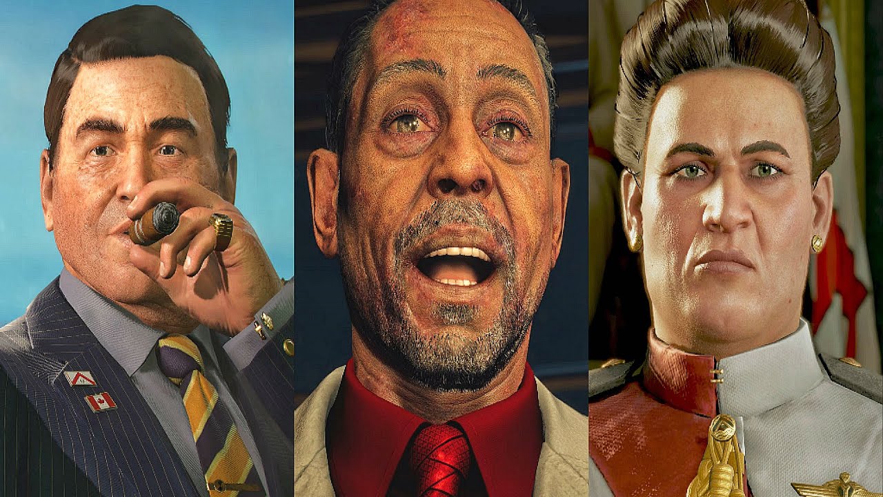 FAR CRY 6 — Все боссы / Бои с боссами + Концовка (4K 60 кадров в секунду)