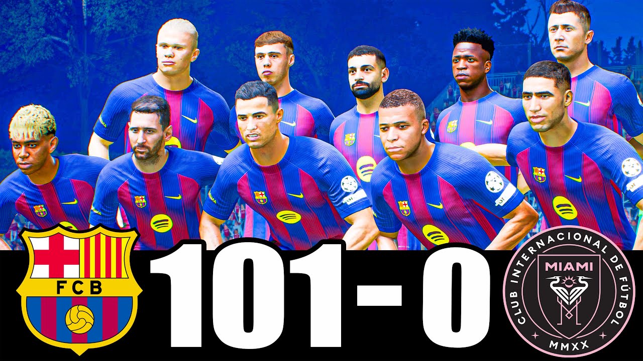 RONALDO, MESSI, LAMINE YAMAL, MBAPPE ALL BEST PLAYERS IN THE WORLD PLAYING TOGETHER | MESSALDO FC 26