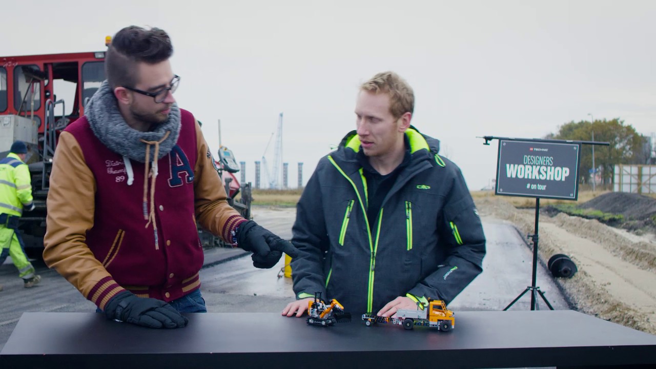 Roadwork Crew - LEGO Technic - Designers' Workshop On Tour