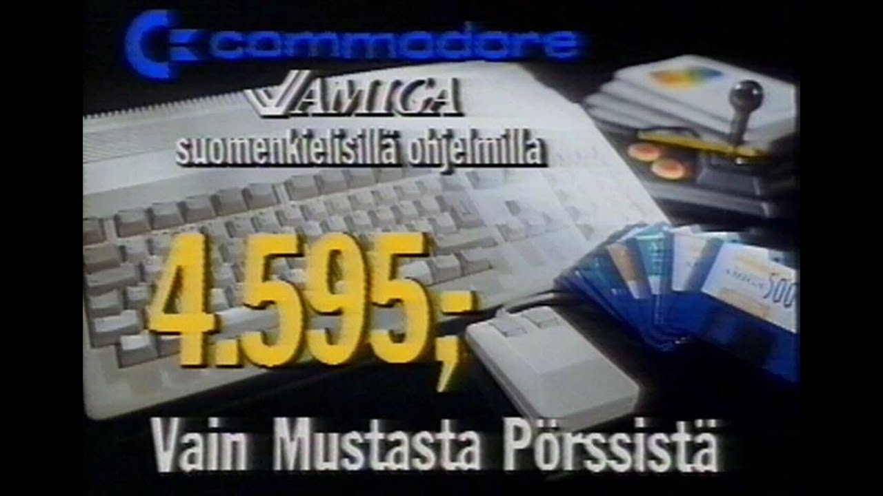 Commodore Amiga - Musta P&ouml;rssi (1990)