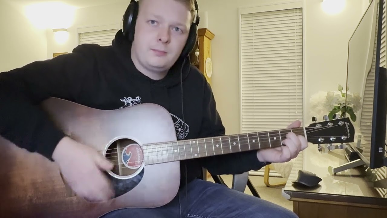 Die With a Smile - Lady Gaga & Bruno Mars - Guitar Cover