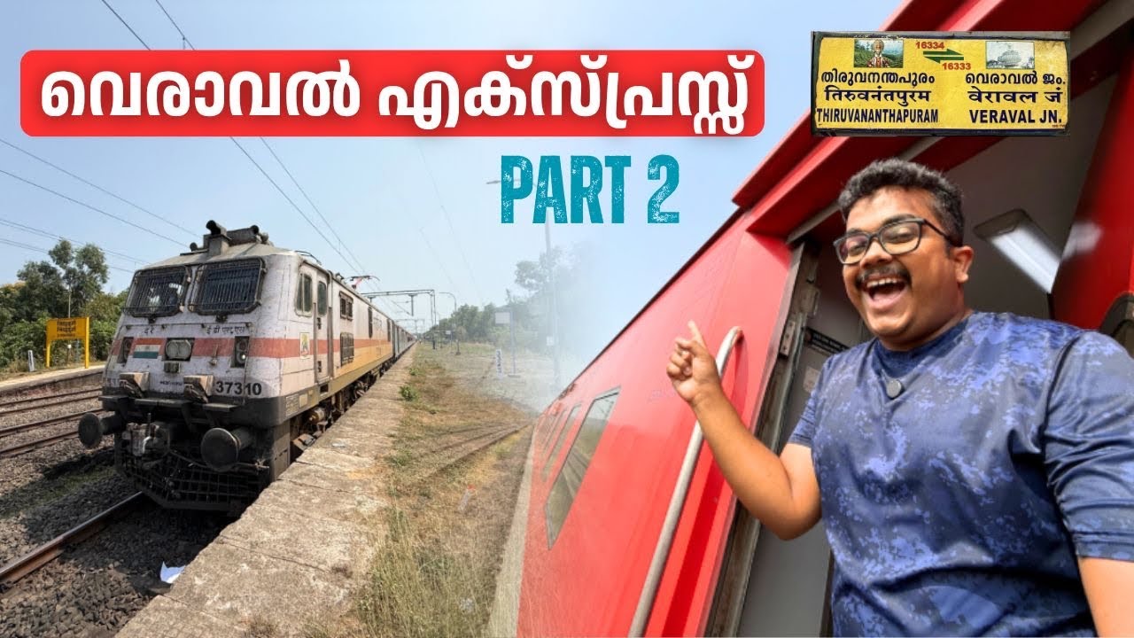 This Train Kept Stopping 😳 | Konkan Railway Crossings | Veraval Express Part 2