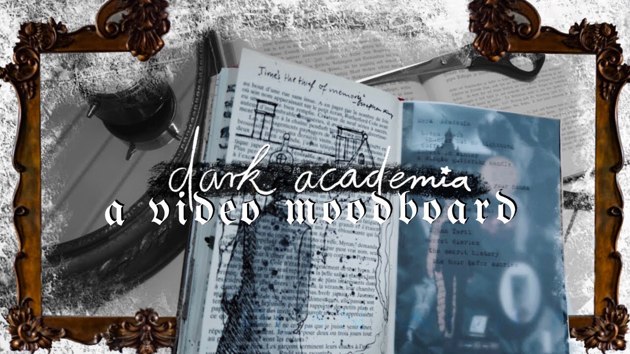 Dark Academia • Academia aesthetics deep dive • Art Journal with me