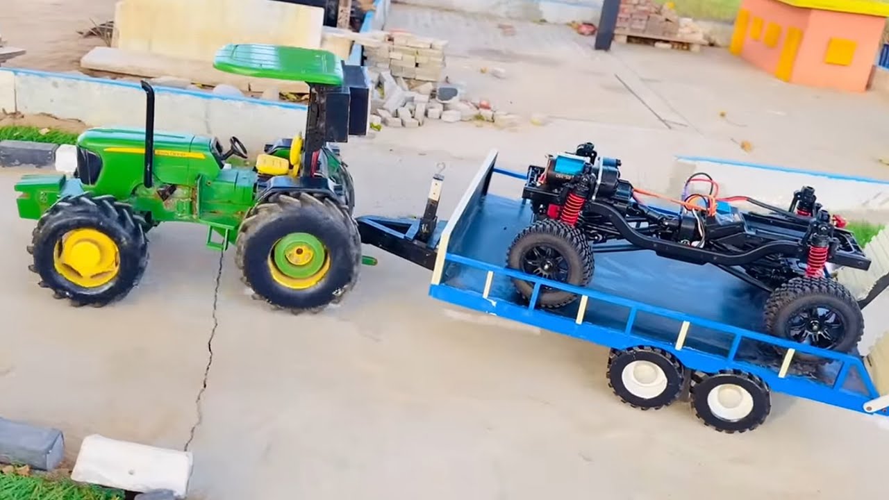 Making a new mini G wagon upgrade 💥 in mini City using by mini tractor part 1 |