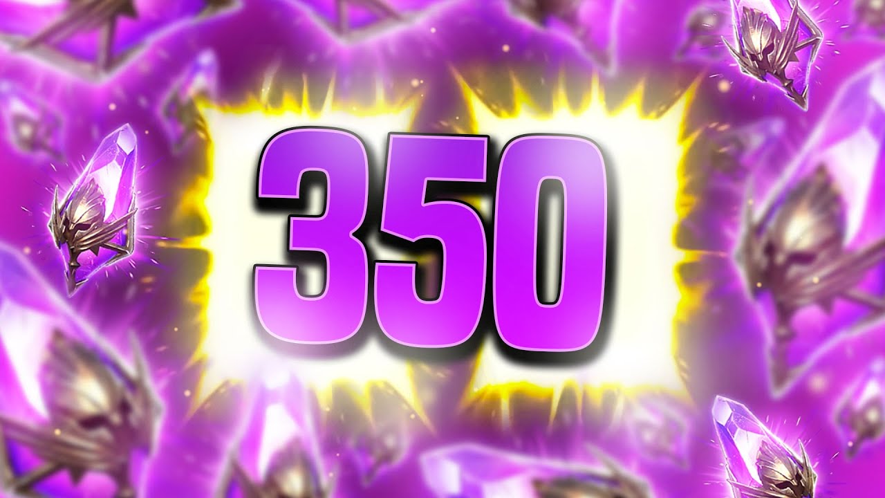 IT ALL COMES DOWN TO THIS.. 350 VOID SHARDS - I'M ALL IN!