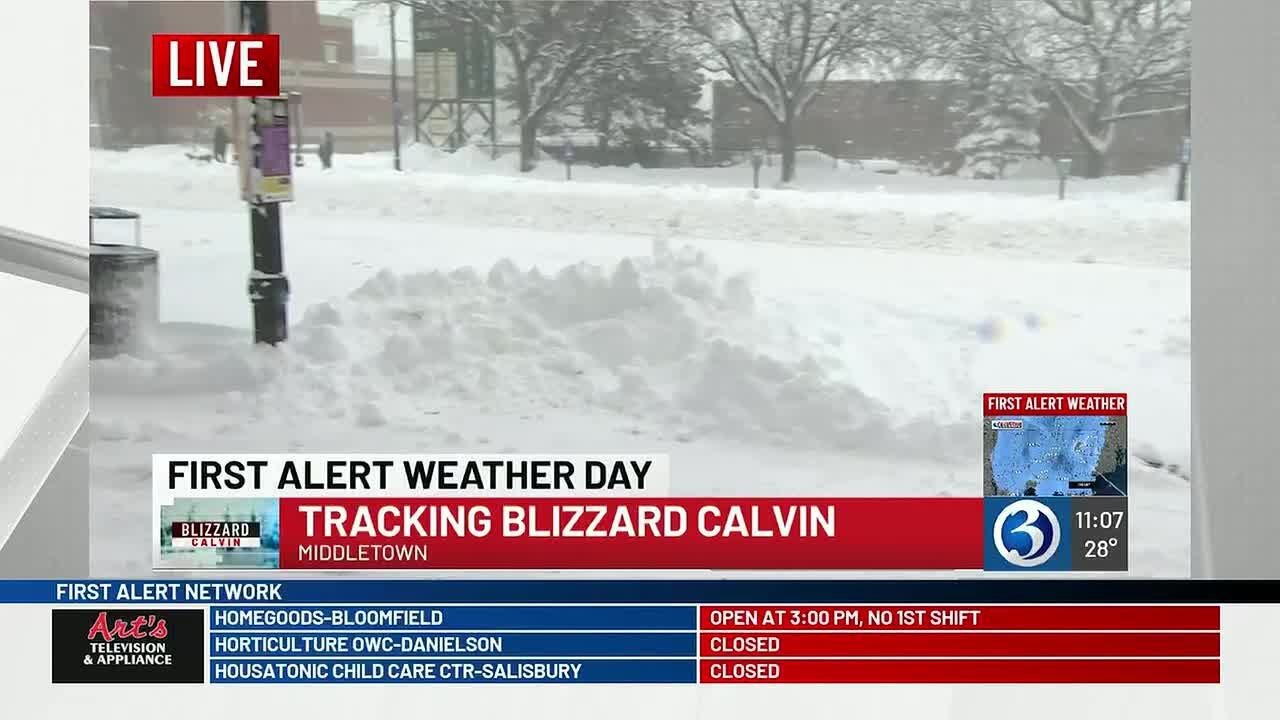 VIDEO: Tracking Blizzard Calvin in Middletown