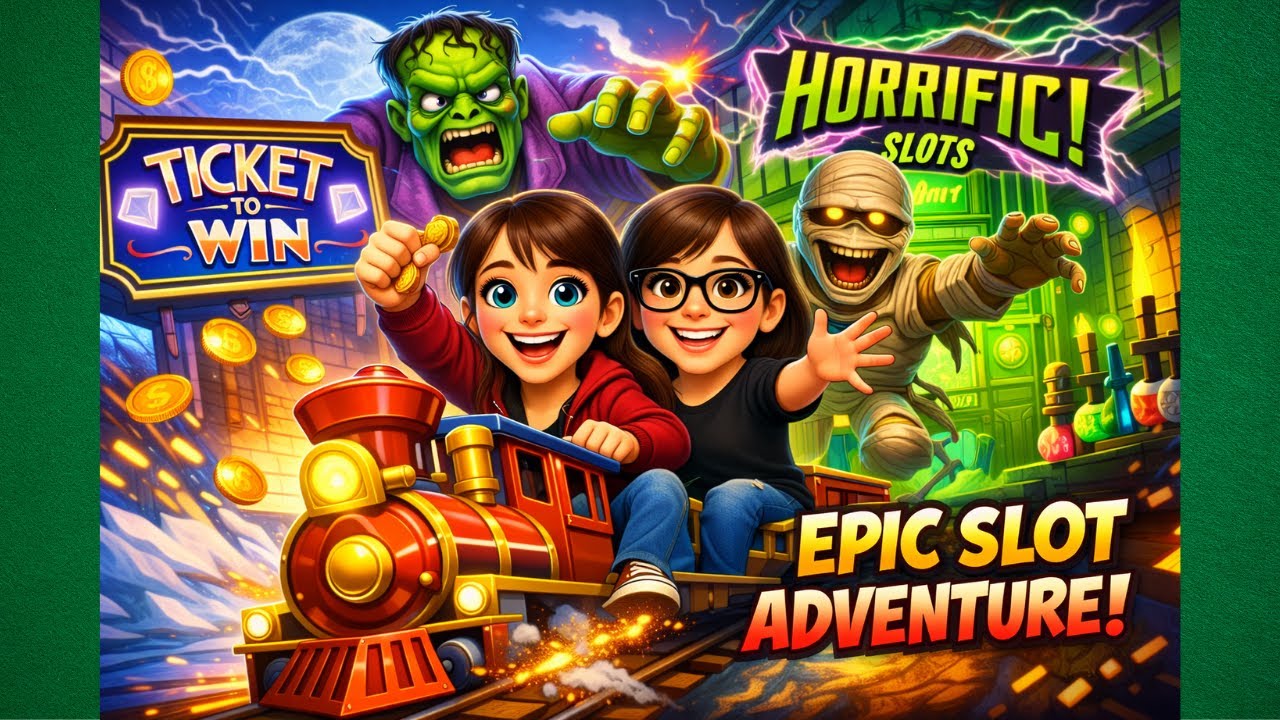 Epic Slot Adventure! 🎰 Monsters, Trains & Big Slot Moments!