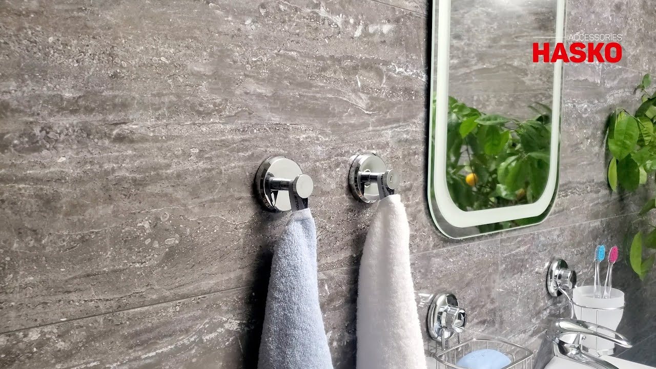 HASKO крючок для полотенец для ванной, кухни на вакуумной присоске