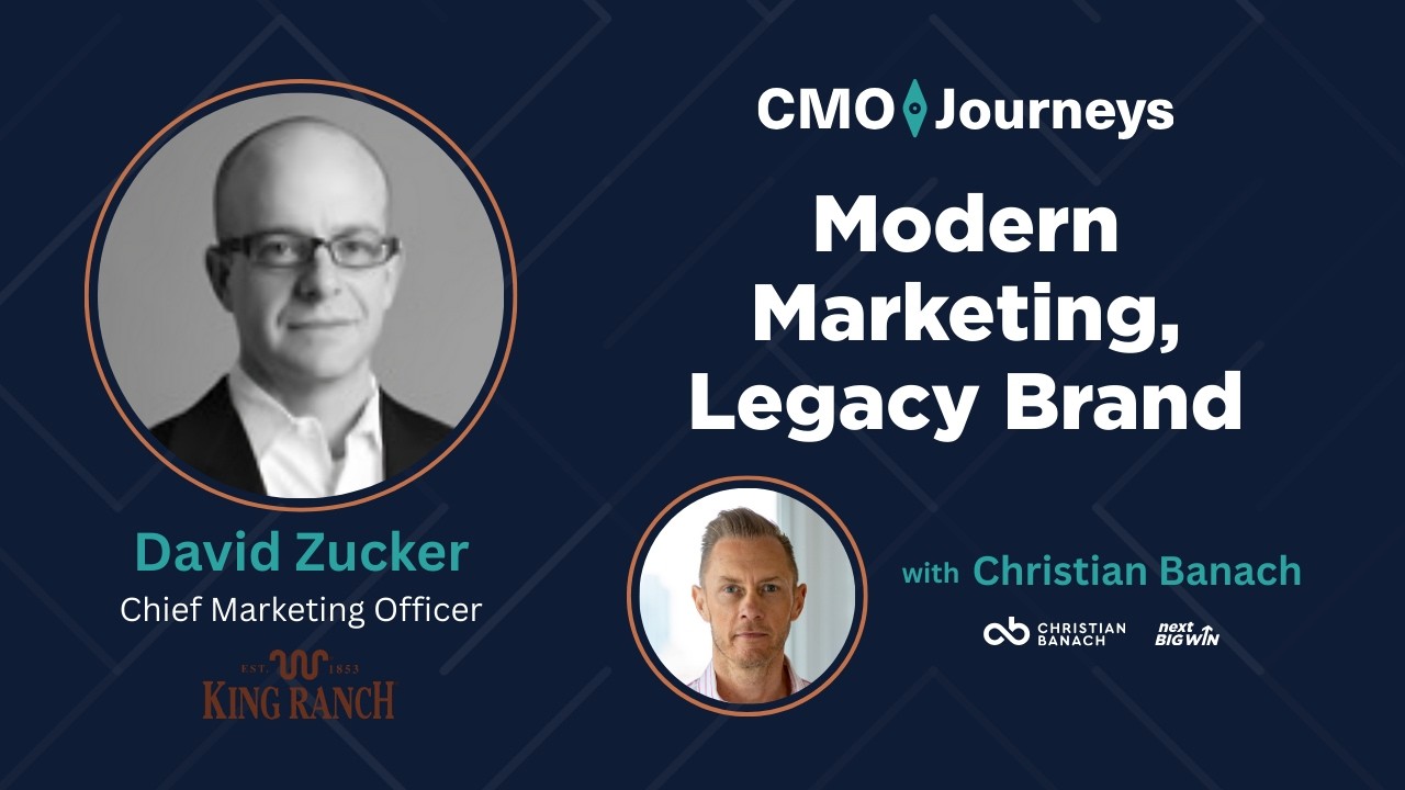 David Zucker on Leading Marketing at Iconic Heritage Brand King Ranch