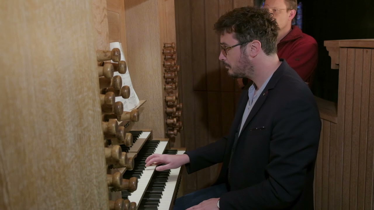 concert 9 mai 2021  Yoann Tardivel Erchoff aux Grandes Orgues de la Basilique St Remi