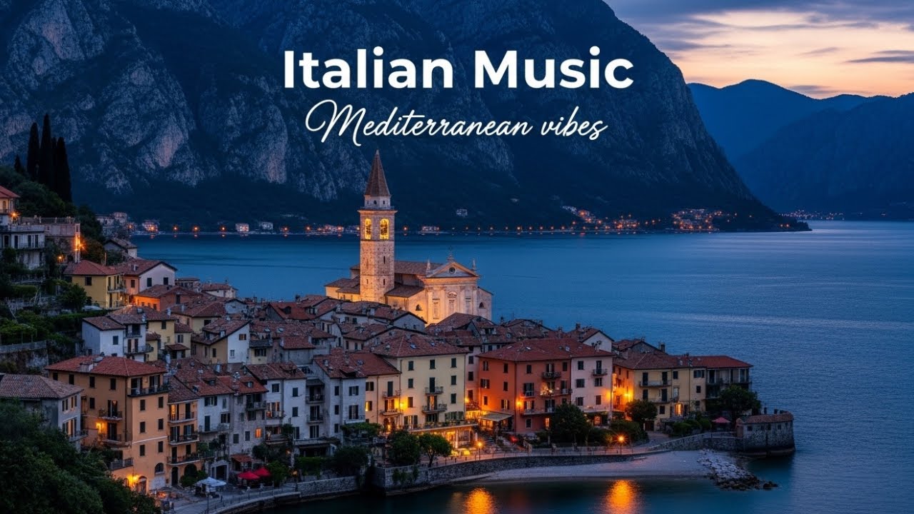 Italian Night Serenity 🌙 Gentle Music for Sleep, Calm & Peace | 4K