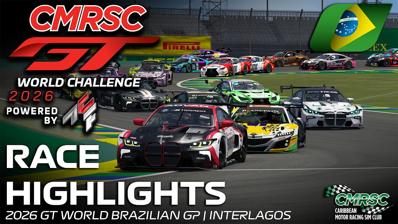 Race Highlights l Brazilian Grand Prix l CMRSC GT World Challenge 26