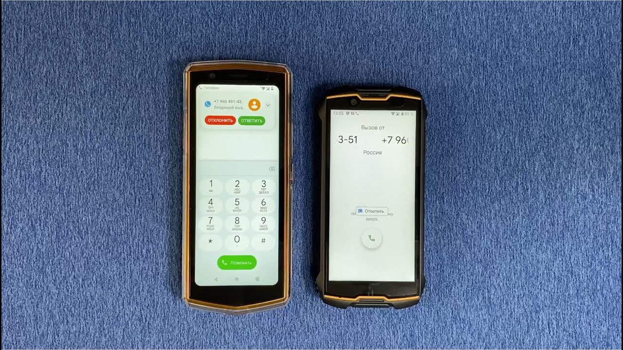 DOUBLE INCOMING CALL CUBOT POCKET 3 & CUBOT KING KONG MINI 2 PRO OUTGOING CALL AT THE SAME TIME
