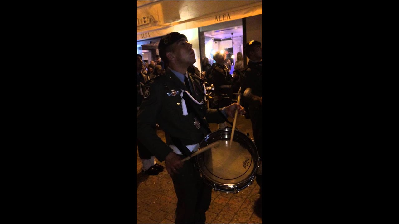 Semana Santa Málaga 2015. Animas y ciegos.(Fusionadas)BRIPAC.Paracaidistas.
