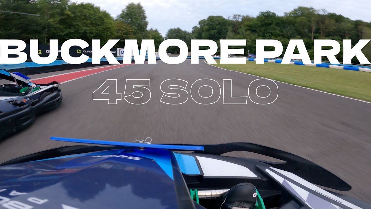 Buckmore Park GP45 Solo - Traffic Management Of 28 Karts!