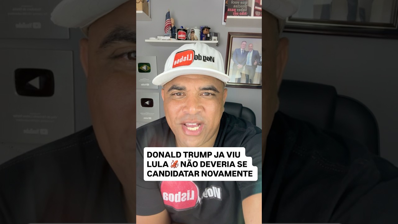 DONALD TRUMP JA VIU LULA N&Atilde;O DEVERIA SER CANDIDATO NOVAMENTE #shots