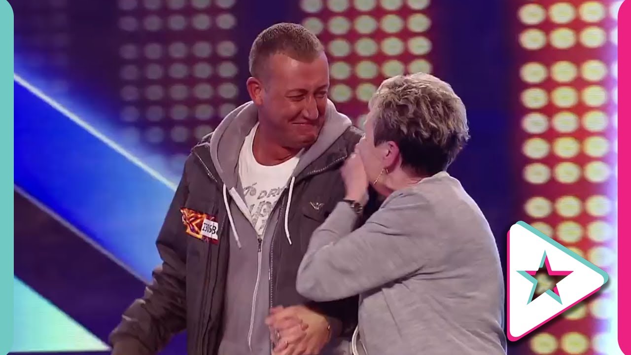 Nervous Contestant Dedicates His Audition To His Biggest Fan, His Nan!