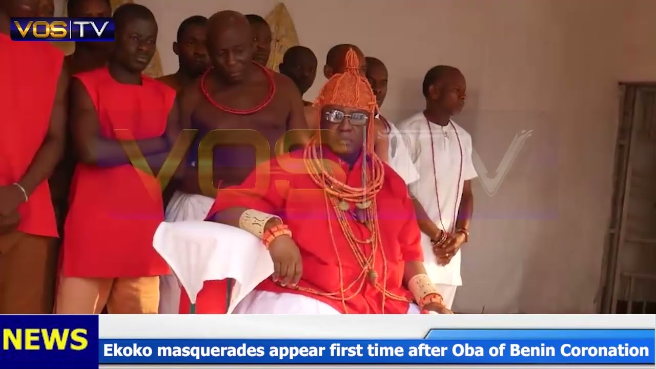 Ekoko masquerades appear first time after Oba of Benin Coronation