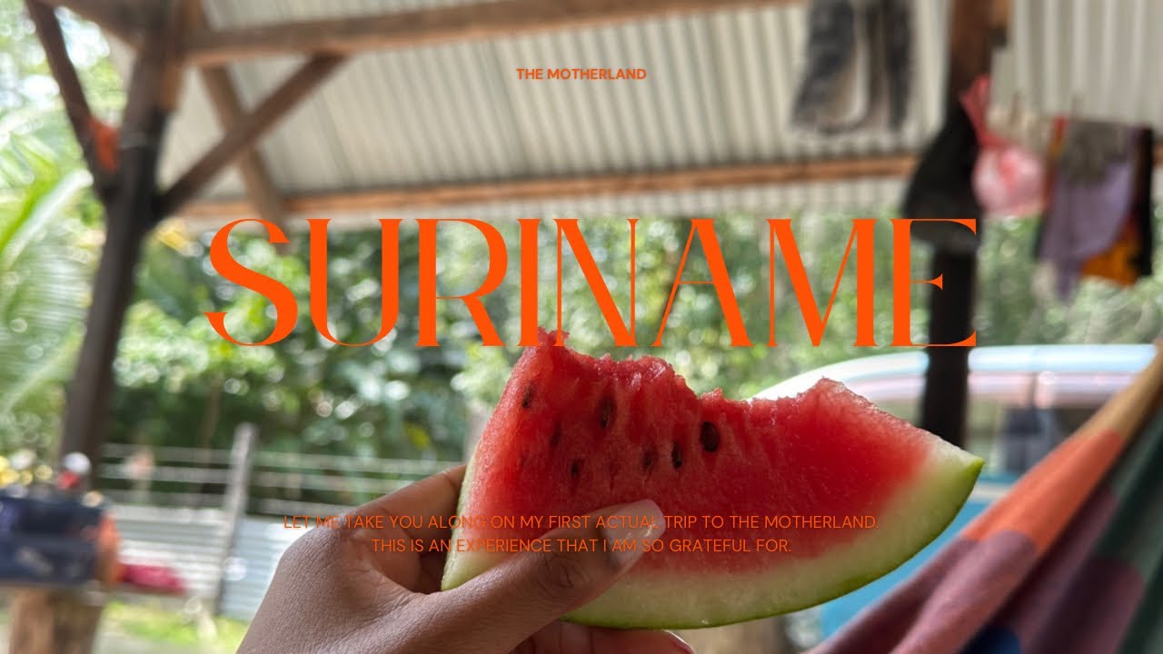 Suriname ik houd van je.